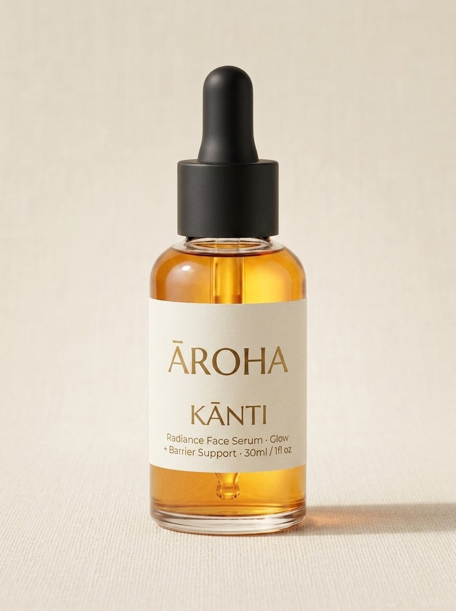 KĀNTI Radiance Activation Serum — 30ml square glass bottle
